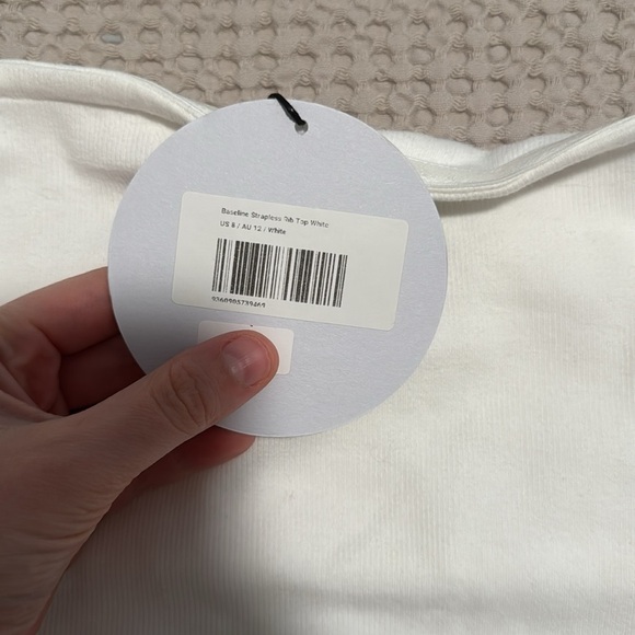 NWT princess polly baseline strapless rib top - Picture 4 of 6